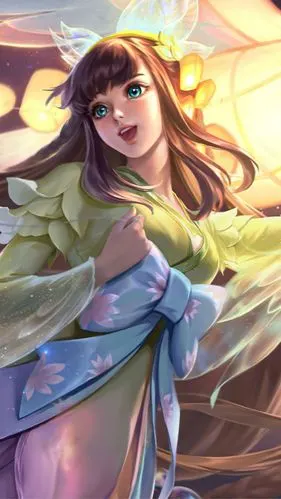 娜可露露-晚萤 王者荣耀竖屏手机壁纸