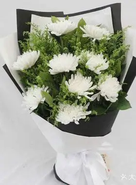 事白事圈菊老人逝世鲜花葬礼花陕西榆林市米脂清rhw涧花丧子洲县