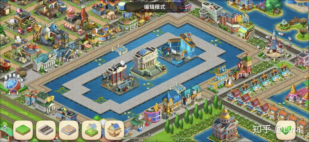 梦想城镇中见过哪些漂亮的城市设计?