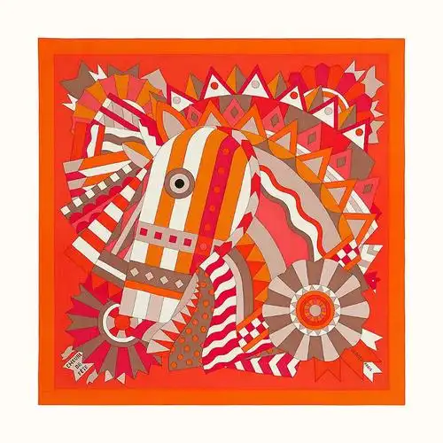 灵感丨爱马仕丝巾纹样三