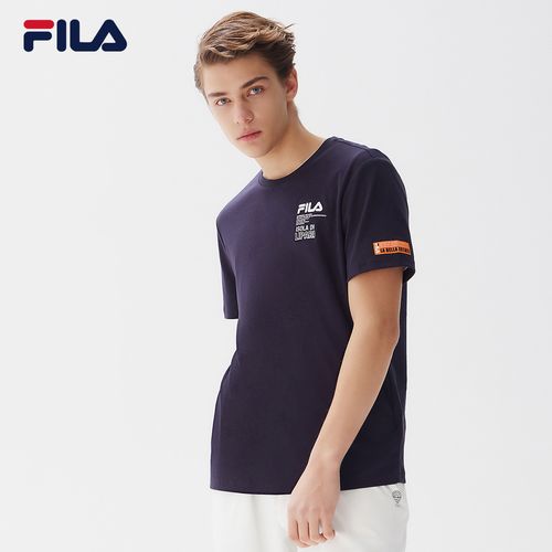 fila斐乐官方男士短袖2021年夏季新款时尚运动休闲运动t恤