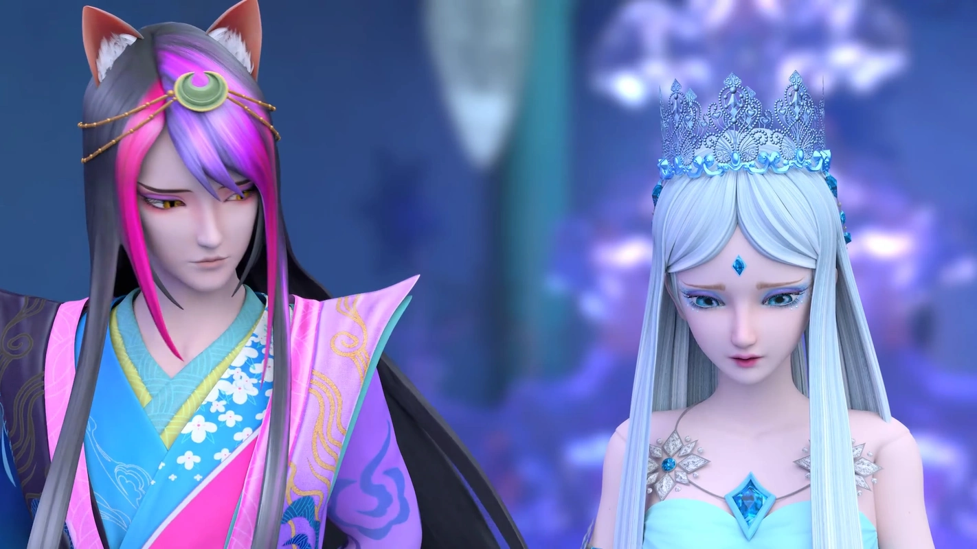 颜冰cp新进展,颜爵坐上冰公主的王座,也许是想成为冰晶宫的主人