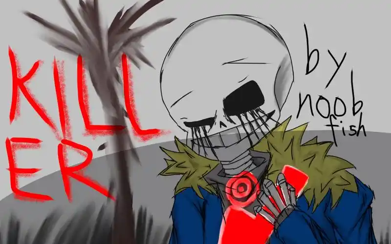 killer sans垃圾指绘