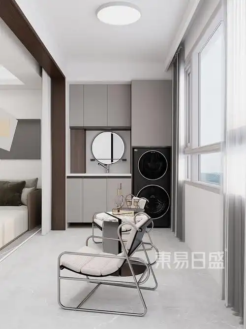 现代简约阳台装修效果图-东易日盛装饰集团官网