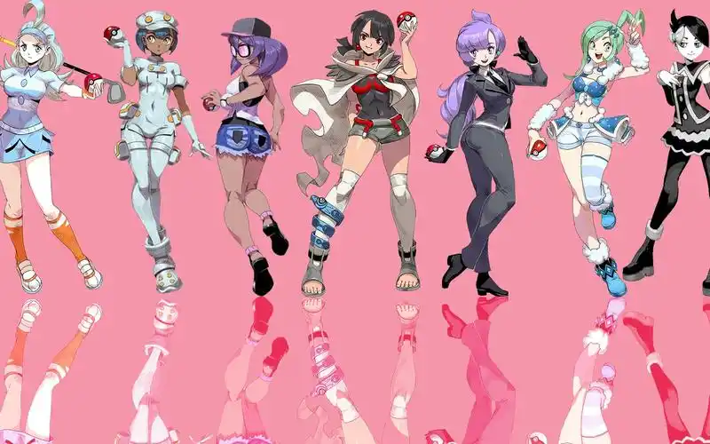 盘点神奇宝贝世界里漂亮的女生们(第三期)_哔哩哔哩