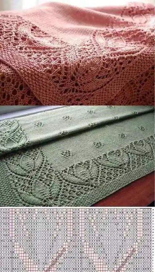 毛衣平针镂空 干货!你想要的毛衣镂空花样来了,强烈建议收藏!