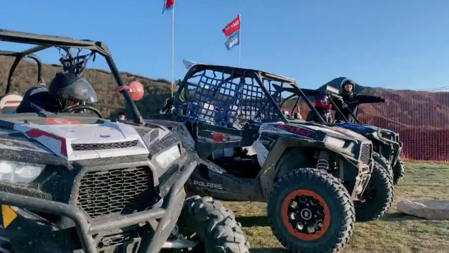 旅行vlog# 富龙utv全地形越野车