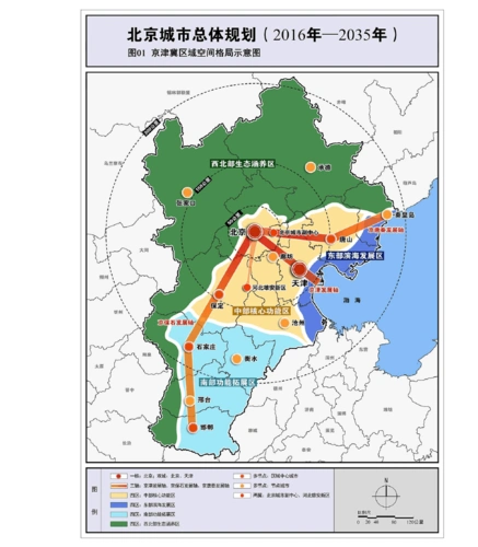 北京城市总体规划图(2016-2035)_文档下载