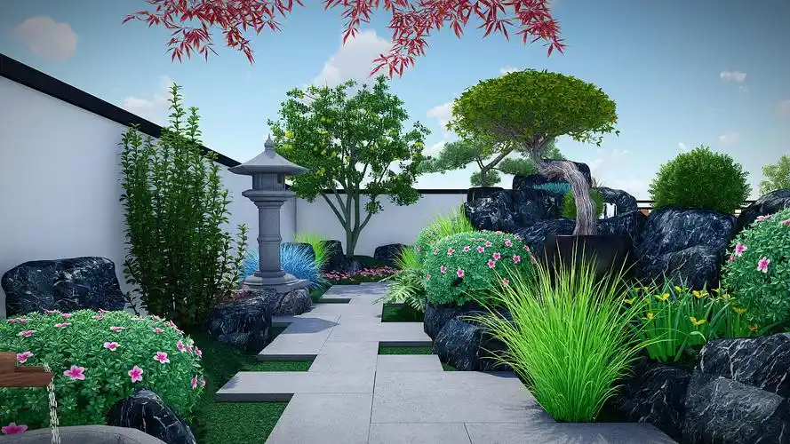 中式禅意屋顶花园