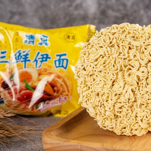 华祥三鲜伊面清真整箱装80后回忆怀旧干吃方便面泡面可煮批发有调料20