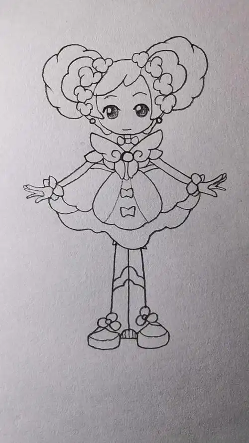 画给小朋友们的画.夏安安的简笔画.