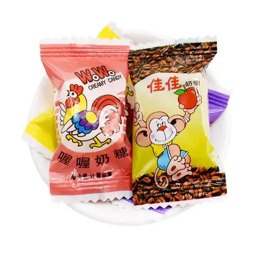 喔喔佳佳奶糖500g组合结婚婚庆喜糖休闲零食传统糖果