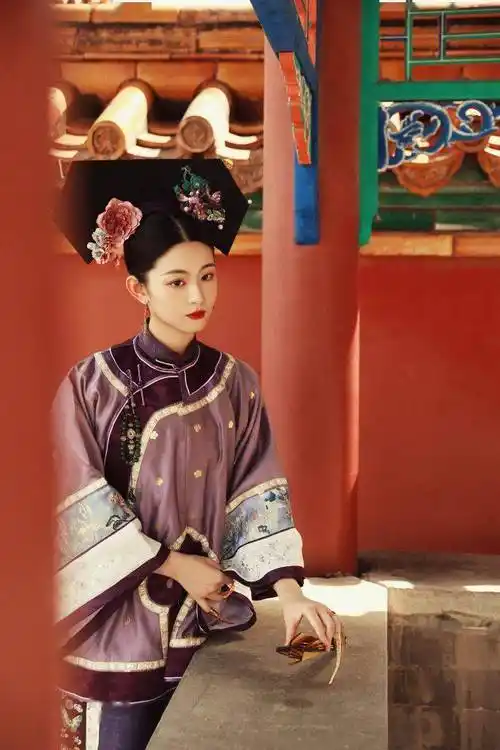 赵晴宫廷古装造型写真释出 变古代佳人古韵气息十足_赵晴_写真_古装