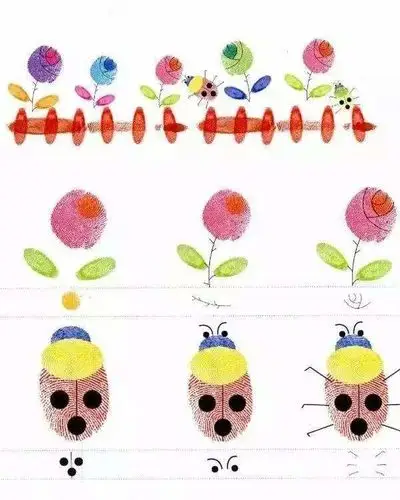 【通幼】"让宅家时光不寂寞"系列推送之大班创意美术:手指画