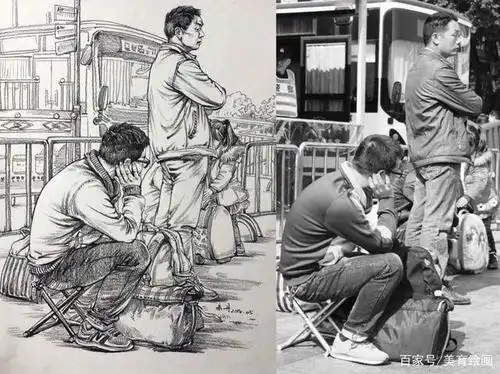 场景速写怎么画?掌握这个技巧,想不画好都难,建议收藏