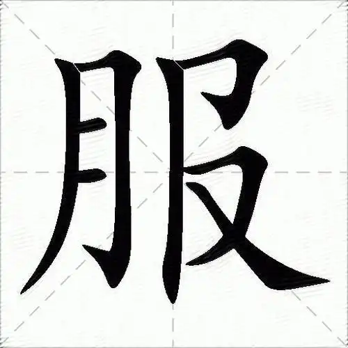 服的意思是什么_服的笔顺,笔画,部首-汉语字典