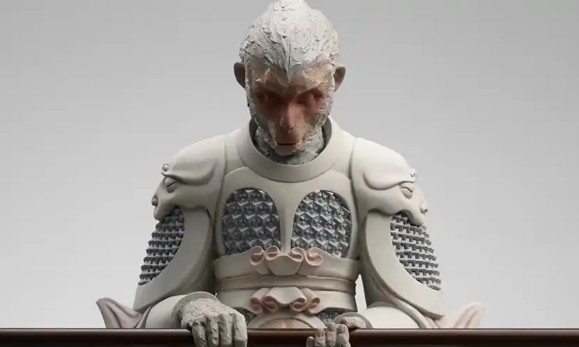 王瑞琳《迷·藏》孙悟空雕塑作品欣赏