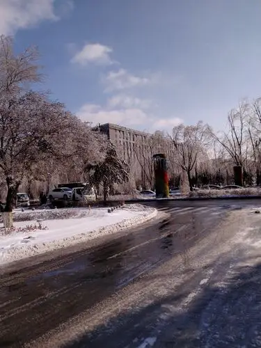 长春2020年冬天的第一场雪