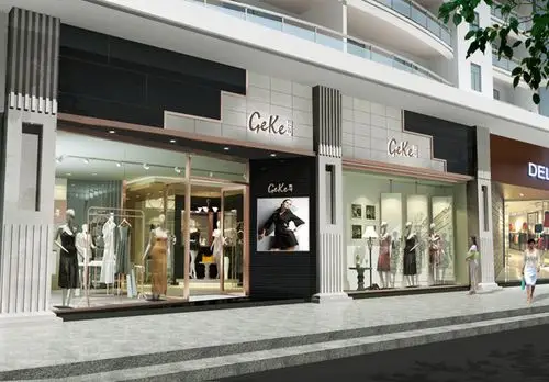 哥可geke店铺形象图哥可 geke 店面形象云南女装/昆明女装/昆明时尚