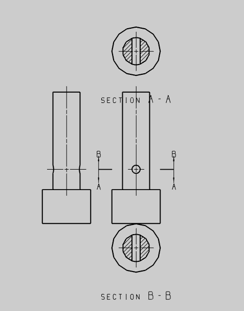 机械制图剖面图怎么画