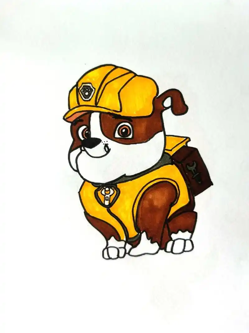 图文伙伴计划 #画画 #汪汪队 #汪汪队立大功 #一起学画 - 抖音