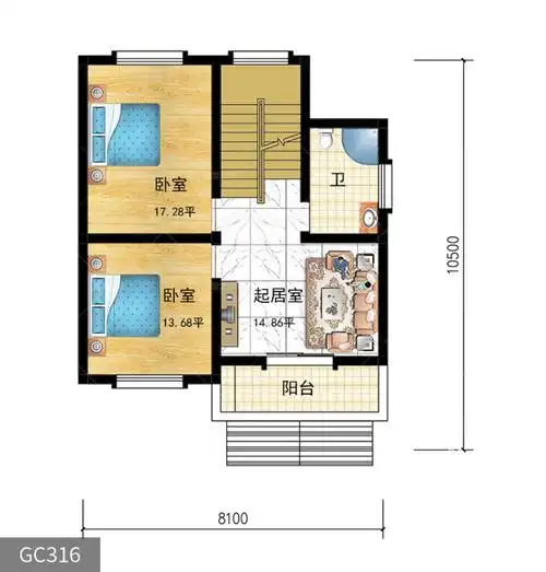 80平方米内的房子设计图小房子可以这样建