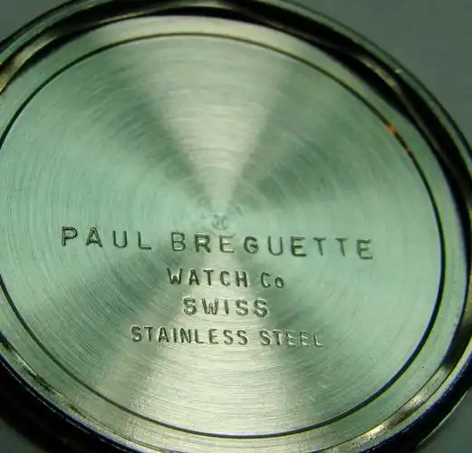 1960s paul breguette mechanical 17 jewels men wrist watch swiss