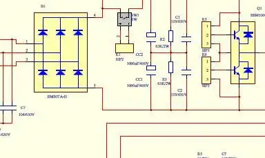 zx7200电焊机电路图