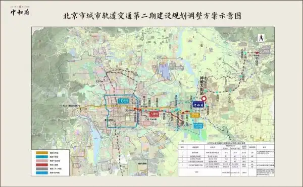 这个是地铁22号线路线图,从东大桥出发经过通州和燕郊终点站是平谷.