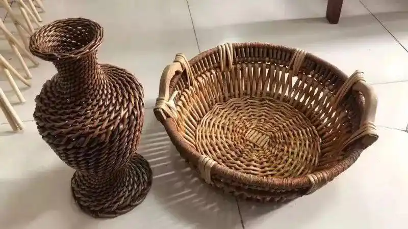 首届中国61鱼台柳博会67清河柳编产品你竟然这么美