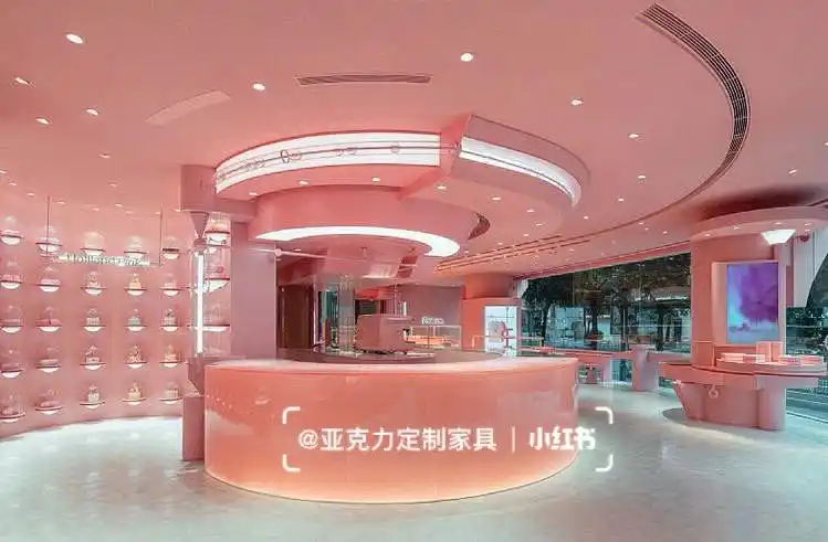 亚克力发光吧台