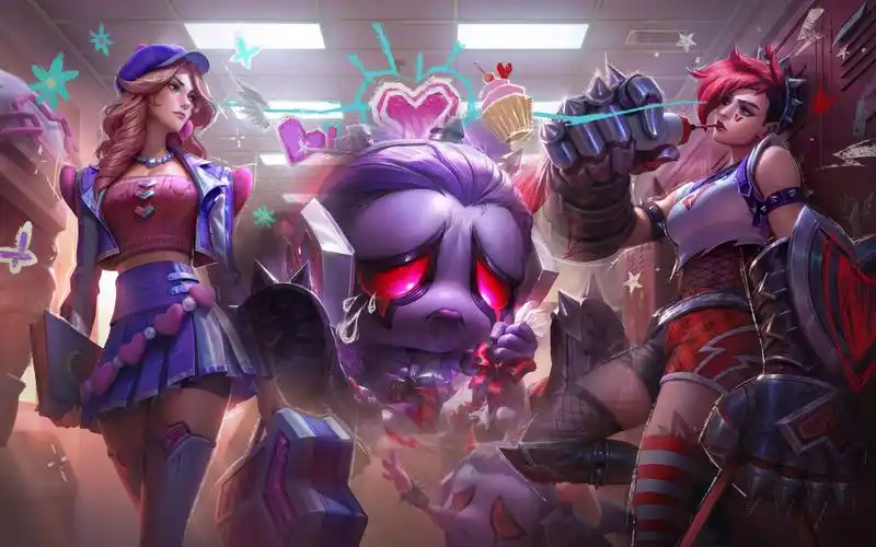 (阿木木:6)英雄联盟【情人节】x【宇航员】超清插画一览!