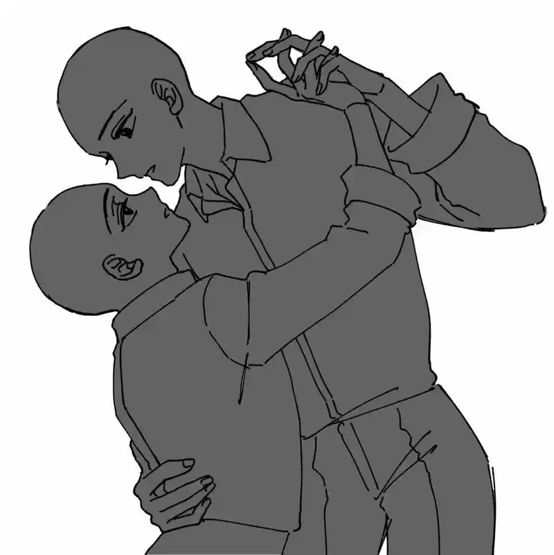 今天给大家整理了九张双人素材图 其实远不止这些哦 需要更多可以踢