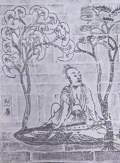 嵇康抚琴,形制与现代古琴极为相似现在我们做的这些复原的表演形式,是