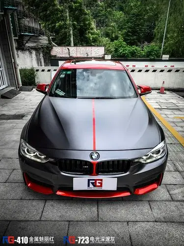 宝马3系车身改色膜rg瑞集改色膜浙江湖州