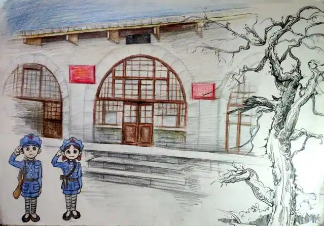 追寻革命足迹,手绘红色故事——建筑与设计学院"追寻信仰新青年实践队