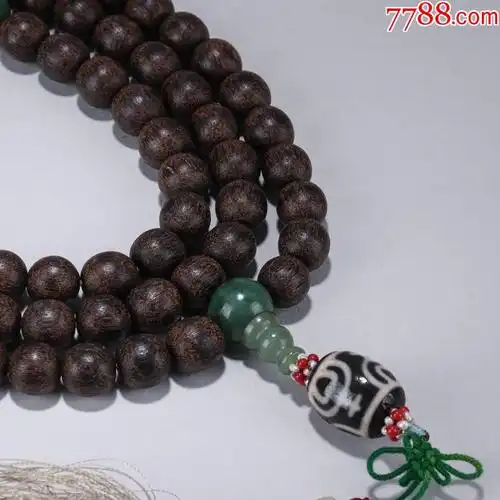 老沉香圆珠108佛珠_沉香木手串_第8张_7788钟表收藏