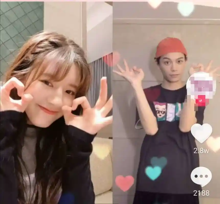 剧外更甜!陈芊芊男女主赵露思丁禹兮默契花样比心,网友:太配了