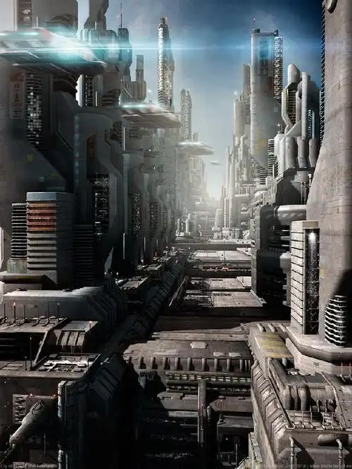 cg游戏原画科幻场景概念设定图集下载宇宙外星飞船动画漫画电影cg概念