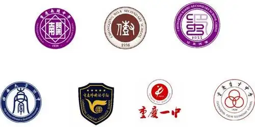 其背后对应的是 重庆育才中学,重庆市外国语学校,西南大学附中,重庆
