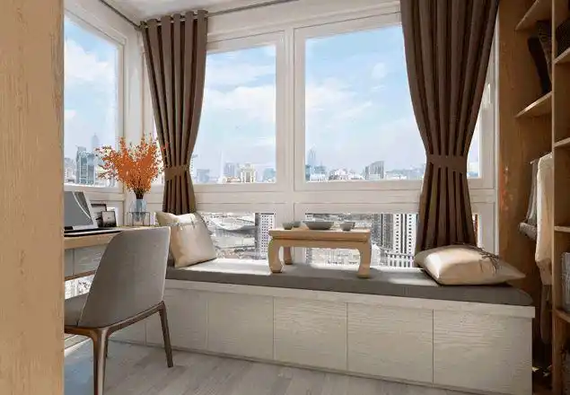 飘窗这样设计家里多出一道风景