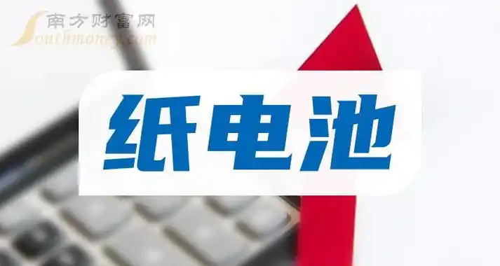 2024年纸电池概念利好哪些上市公司名单整理好了3月19日