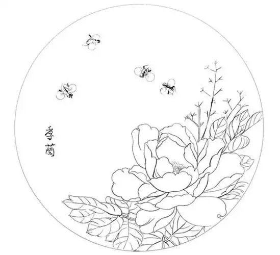 团扇底稿集锦 - 美篇