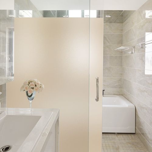 带胶加厚磨砂玻璃贴膜透光不透明办公室浴室卫生间窗花窗户窗贴纸