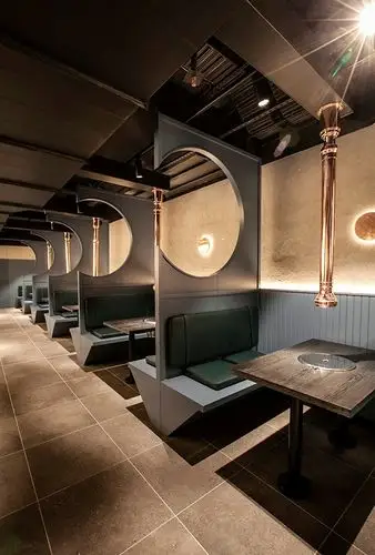 韩式烧烤餐厅功能区其他功能区设计图片赏析