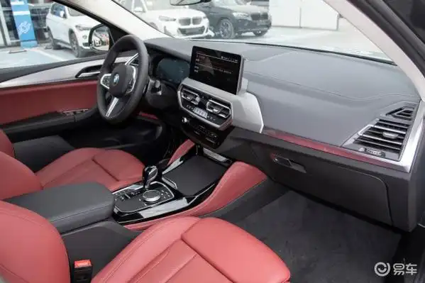 宝马x4内饰-后排-胎压-易车