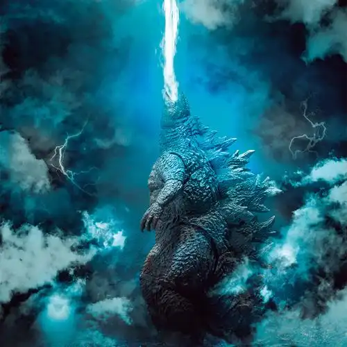 梦幻工场2019电影版哥斯拉基多拉1代手办哥斯拉2怪兽三头龙可动模型