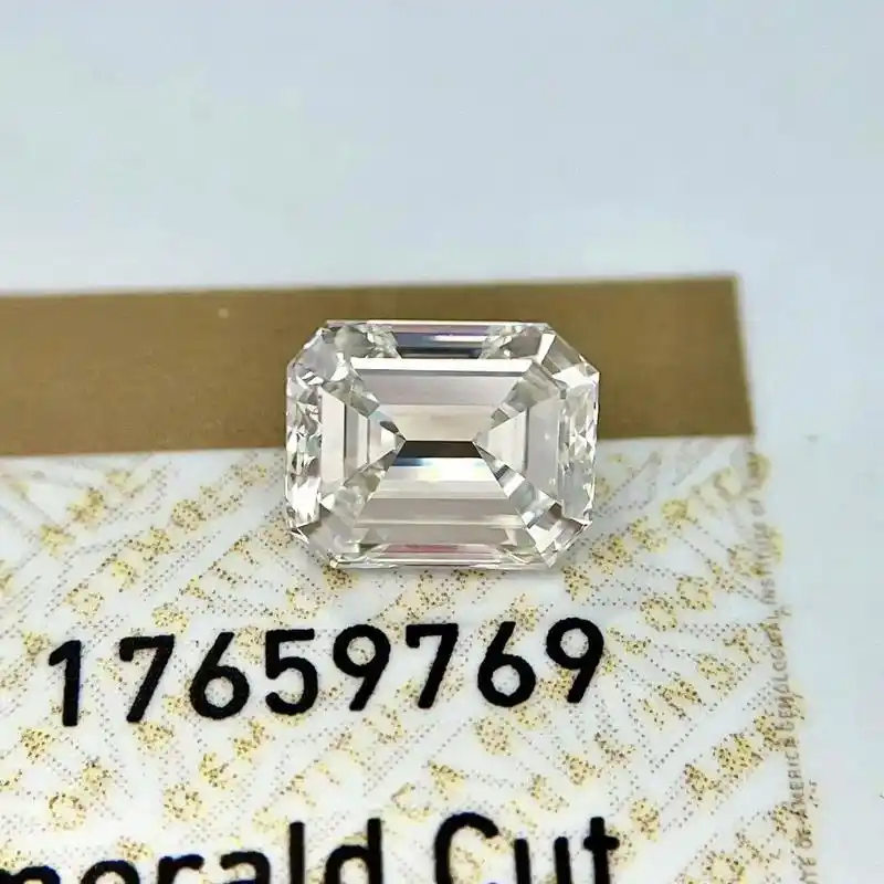 gia国际证书 0.90克拉祖母绿形钻石. - 抖音