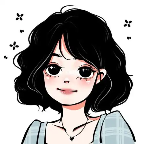 手绘短发女生偿96100