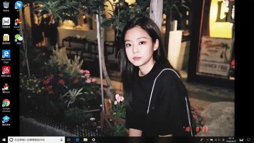 jennie高清横屏电脑壁纸锁屏来了